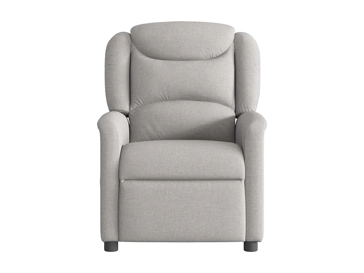 Fauteuil inclinable électrique-Chaise de relax-Fauteuil TV gris nuage tissu SHL2207