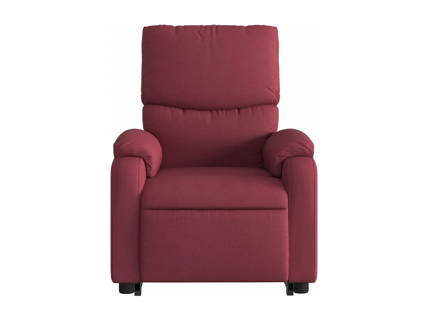 Sillón de relax | Sillón reclinable de masaje elevable tela rojo tinto SHL8230