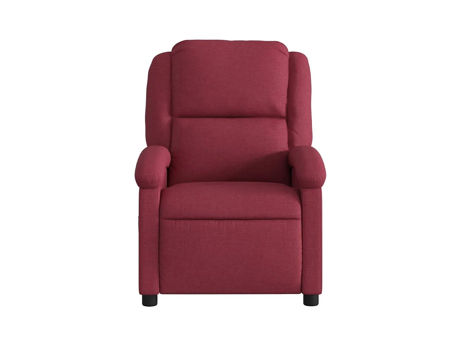 Sillón de relax | Silla | Sillón reclinable de tela rojo tinto SHL9874