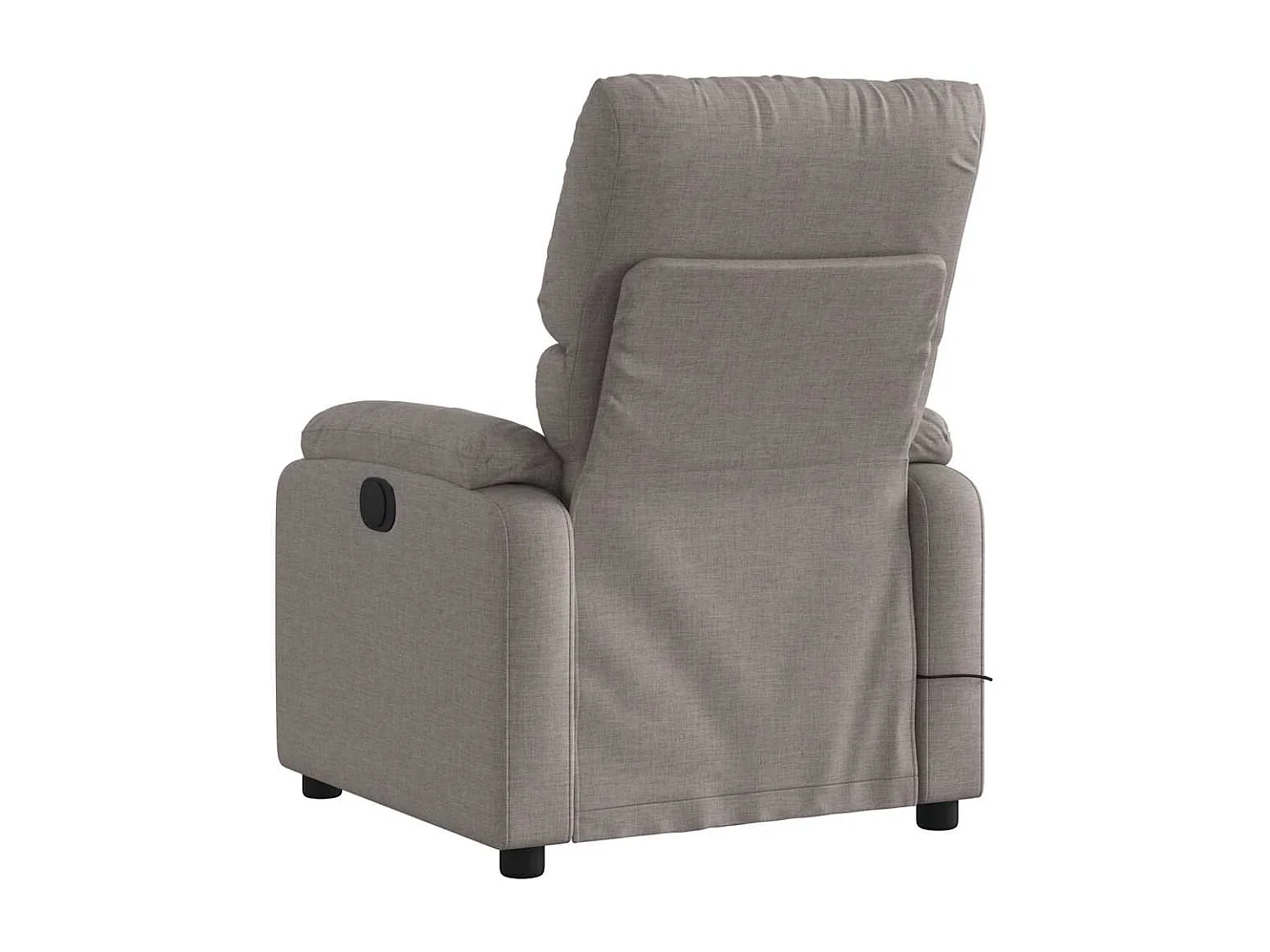 Massagesessel Elektrisch | Relaxsessel indoor Taupe Stoff SHL76607