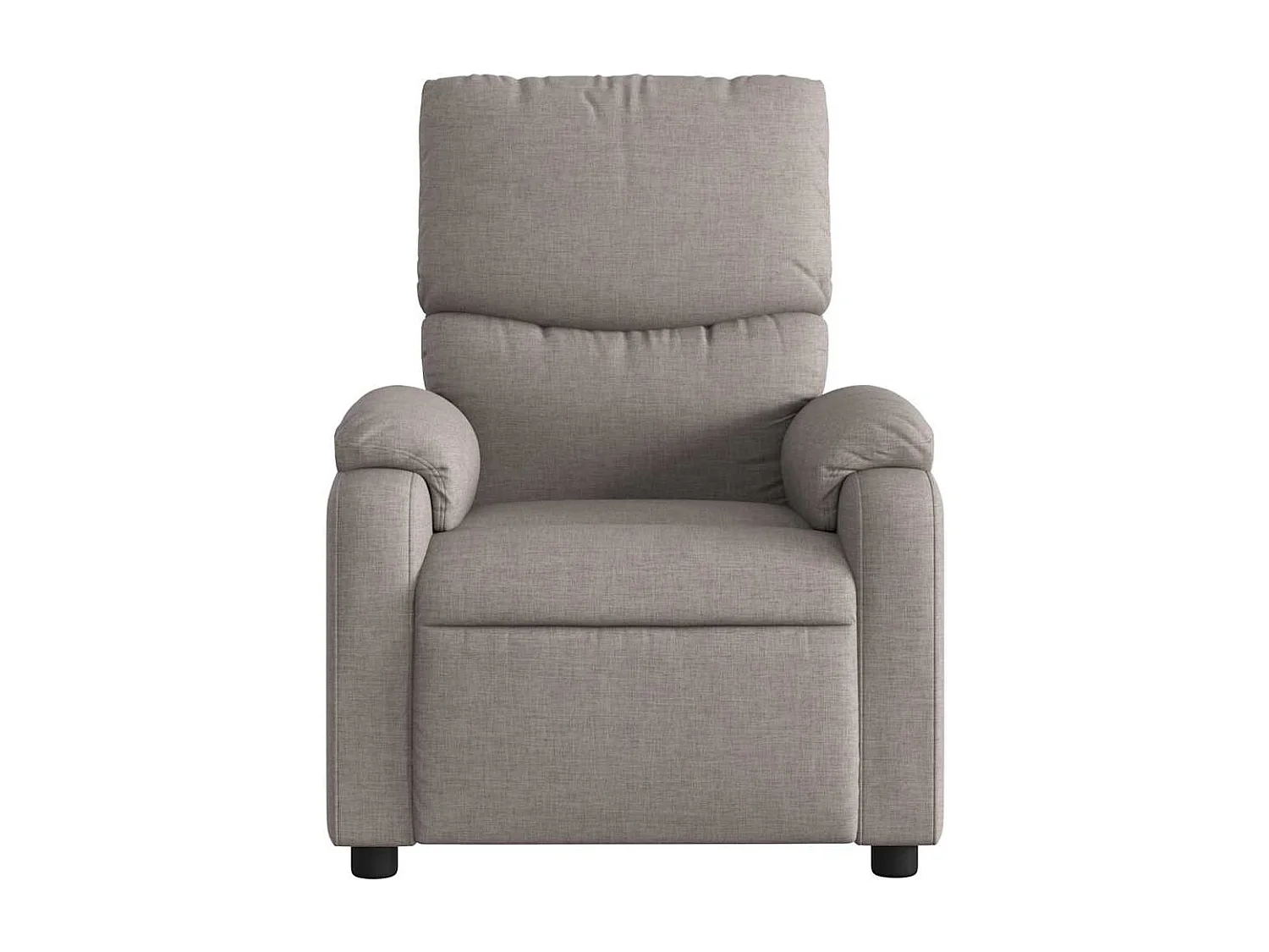 Massagesessel Elektrisch | Relaxsessel indoor Taupe Stoff SHL76607