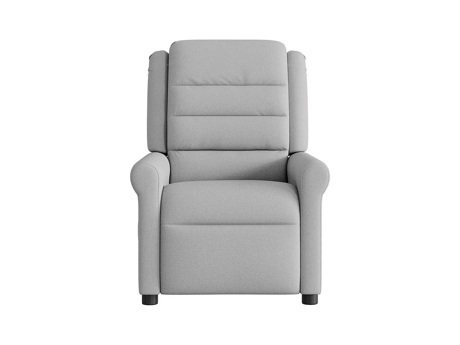 Fauteuil inclinable électrique-Fauteuil de massage de Salon gris nuage tissu SHL4067