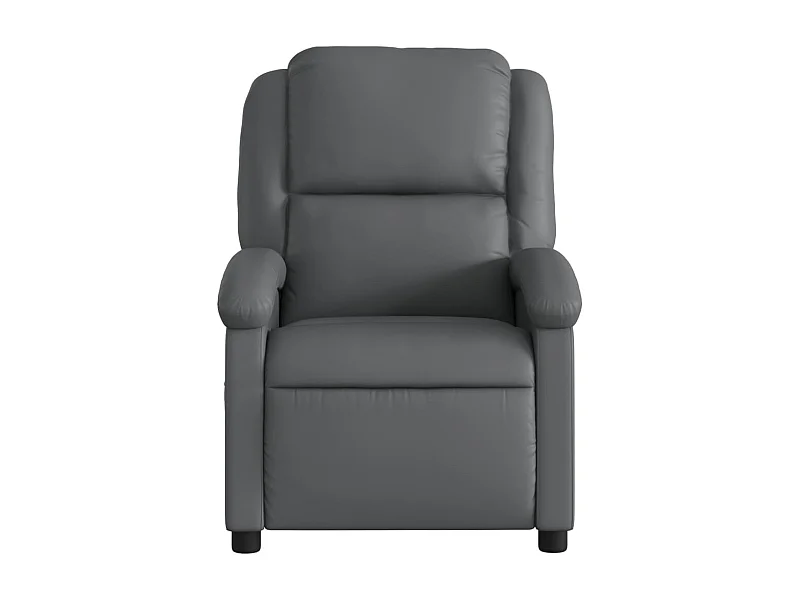 Sillón de relax | Silla | Sillón reclinable eléctrico de cuero sintético gris SHL3005