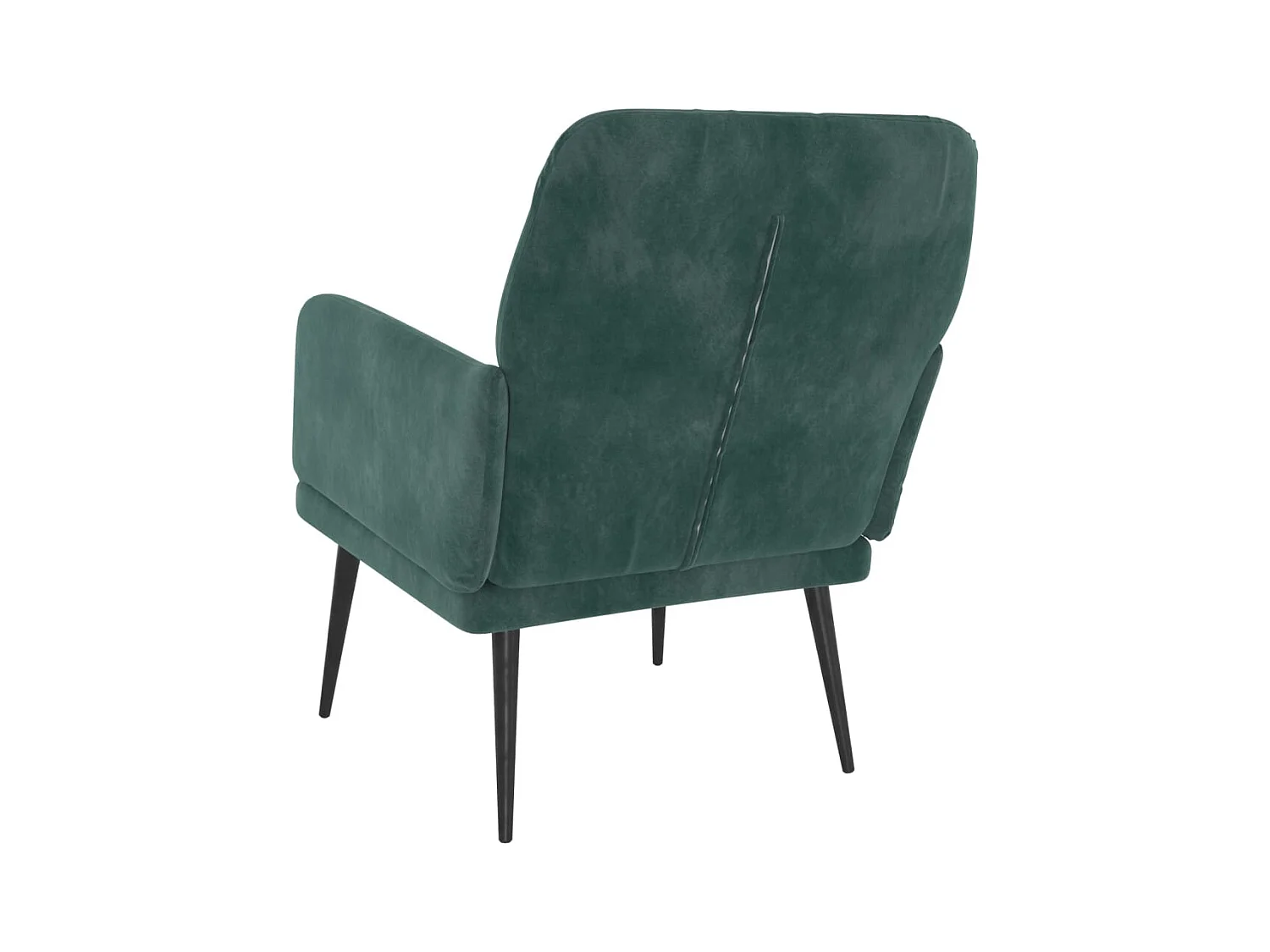 Fauteuil de salon-Fauteuil relax Vert foncé 62x79x79 cm Velours SHL3746