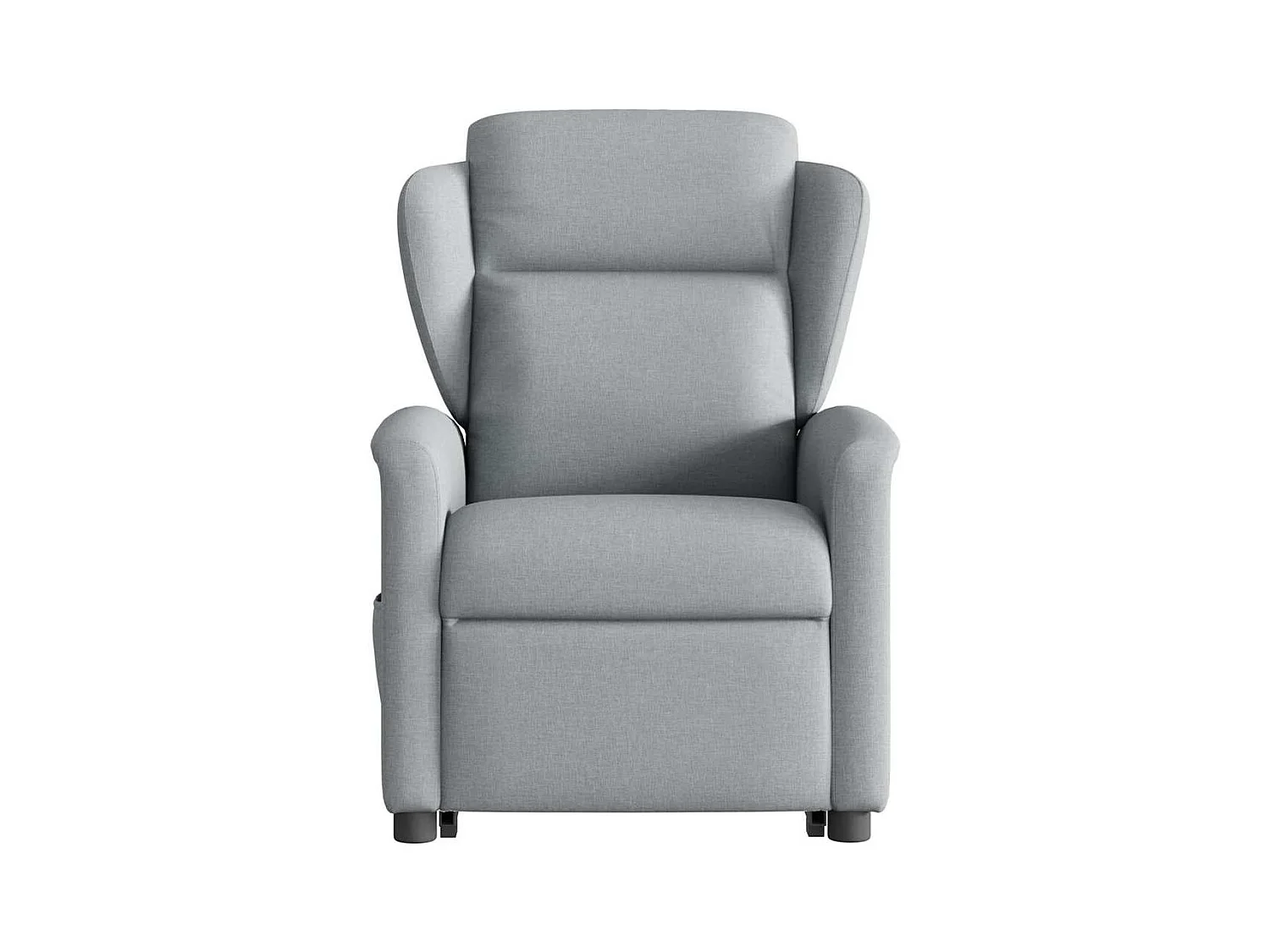 Sillón de salón | Silla | Sillón de masaje eléctrico reclinable elevable tela gris claro SHL3857