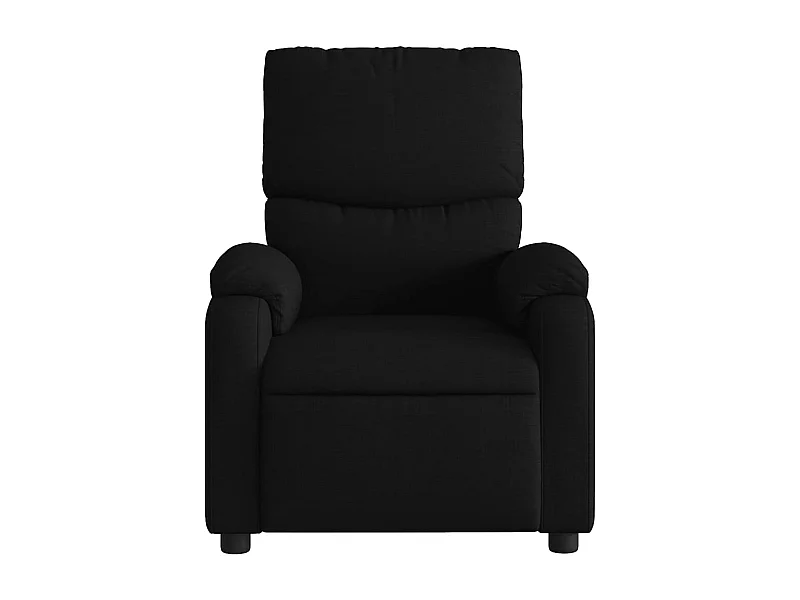 Sillón de relax | Sillón reclinable de masaje de tela negro SHL7368