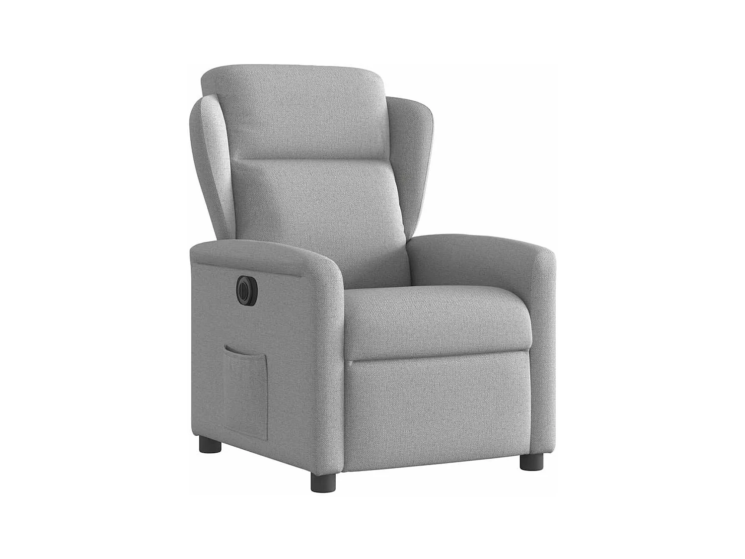 Sillón de relax | Silla | Sillón reclinable eléctrico de tela gris nube SHL5032