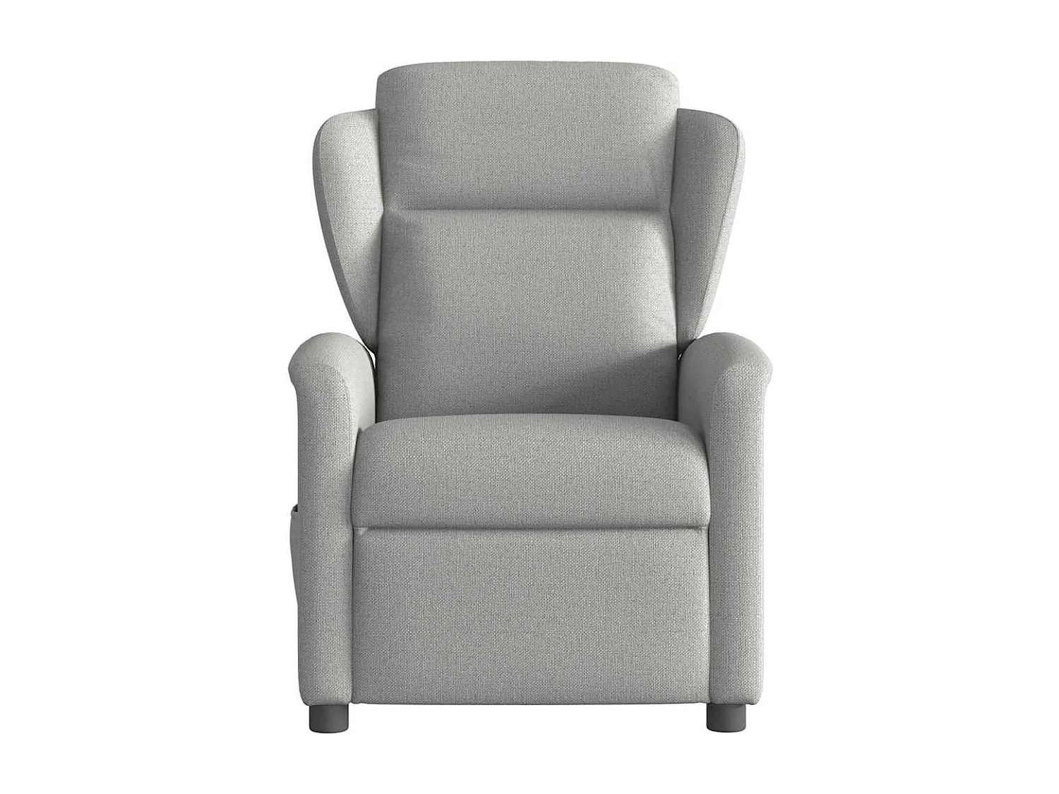 Relaxsessel Elektrisch | Lounge Sessel indoor Wolkengrau Stoff SHL86640