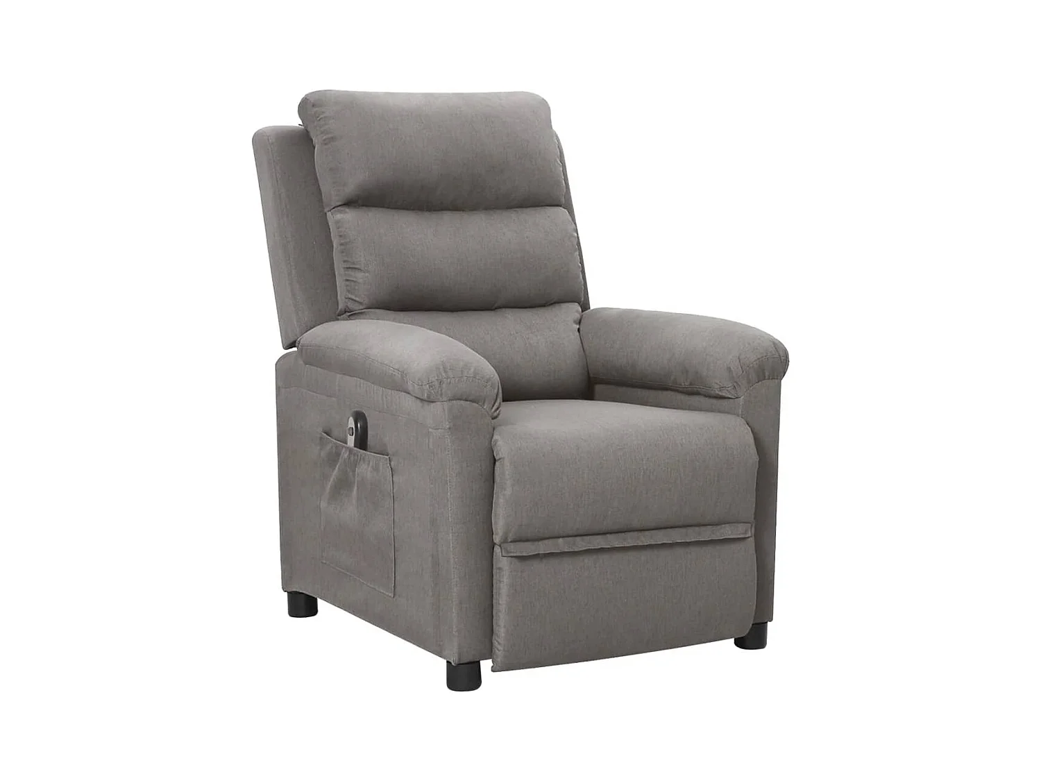 Fauteuil inclinable électrique-Chaise de relax-Fauteuil salon Gris clair Tissu SHL3725