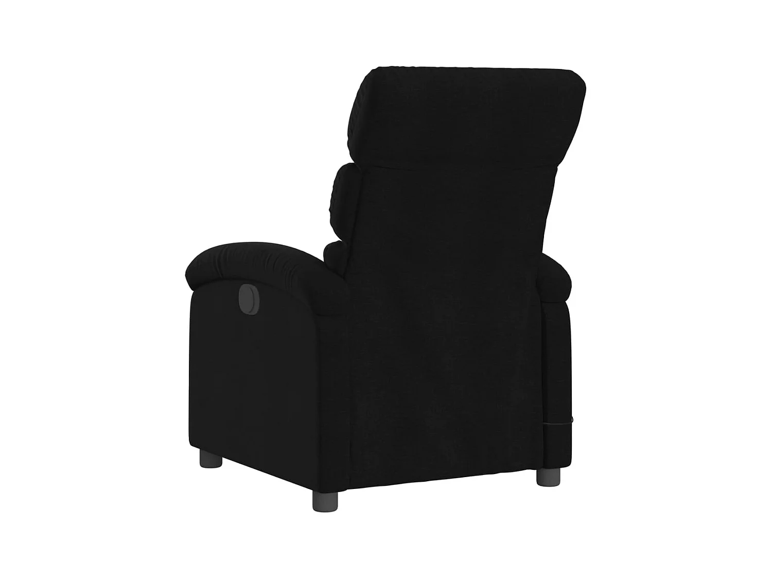 Sillón de relax | Sillón reclinable de masaje eléctrico tela negro SHL8855