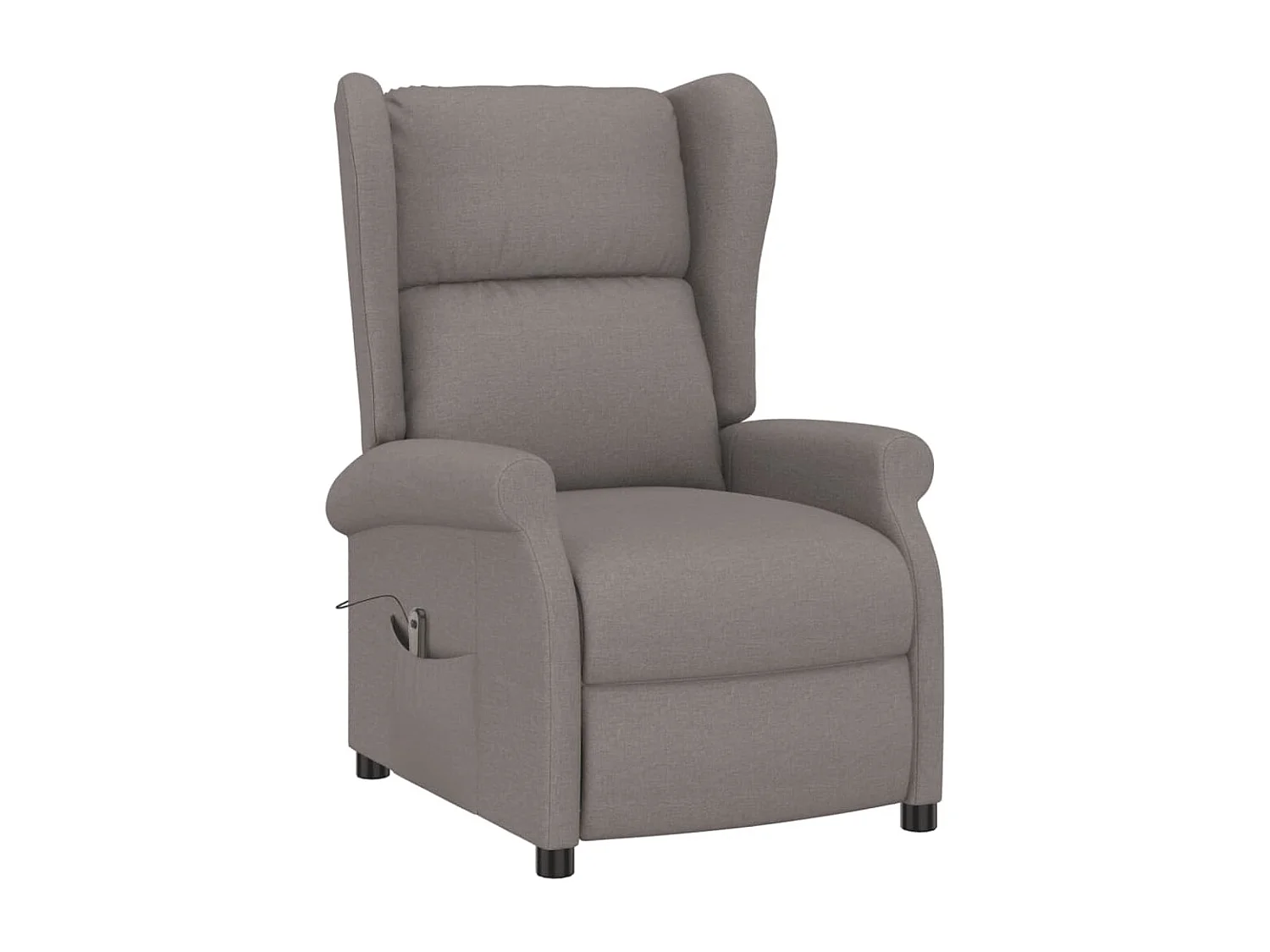 Fauteuil inclinable électrique-Chaise de relax à oreilles taupe Tissu SHL1149