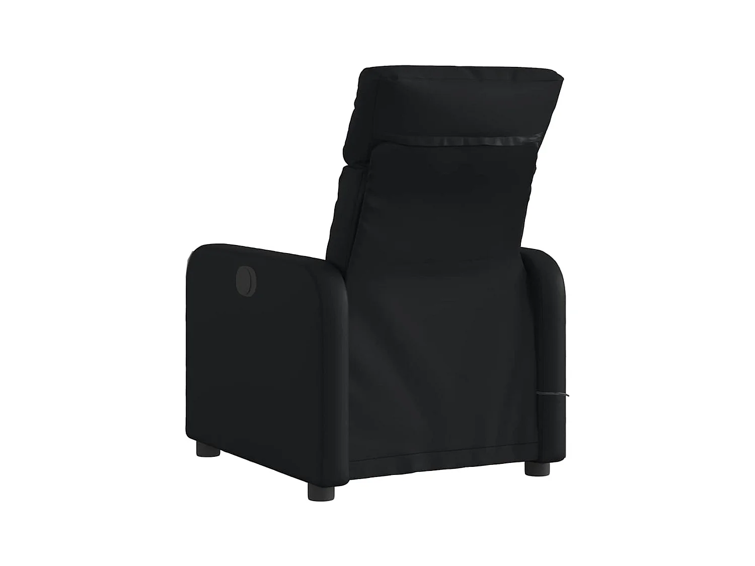 Sillón de salón | Silla | Sillón de masaje reclinable eléctrico cuero sintético negro SHL6304
