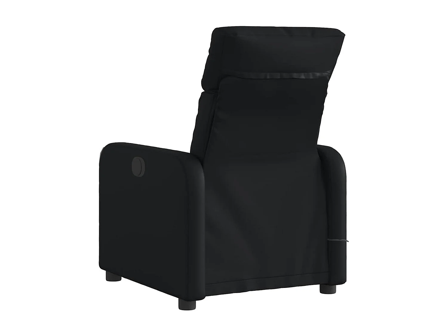 Fauteuil inclinable électrique-Fauteuil de massage de Salon noir similicuir SHL2202