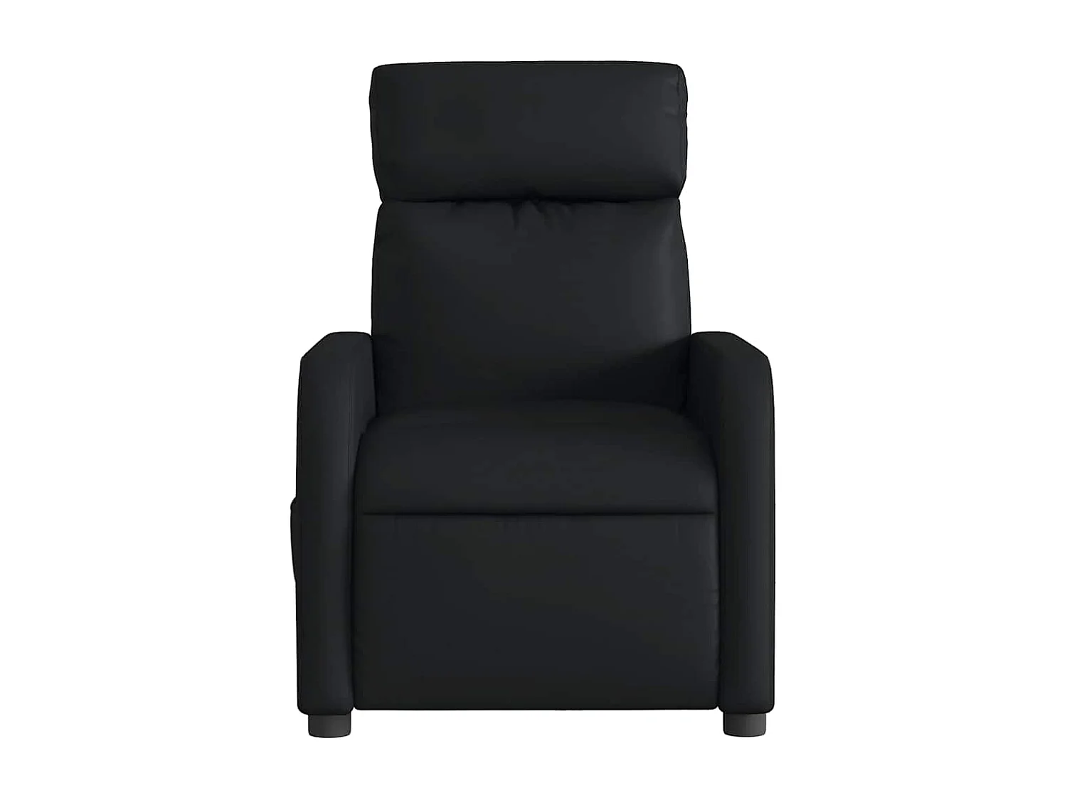 Fauteuil inclinable électrique-Fauteuil de massage de Salon noir similicuir SHL2202