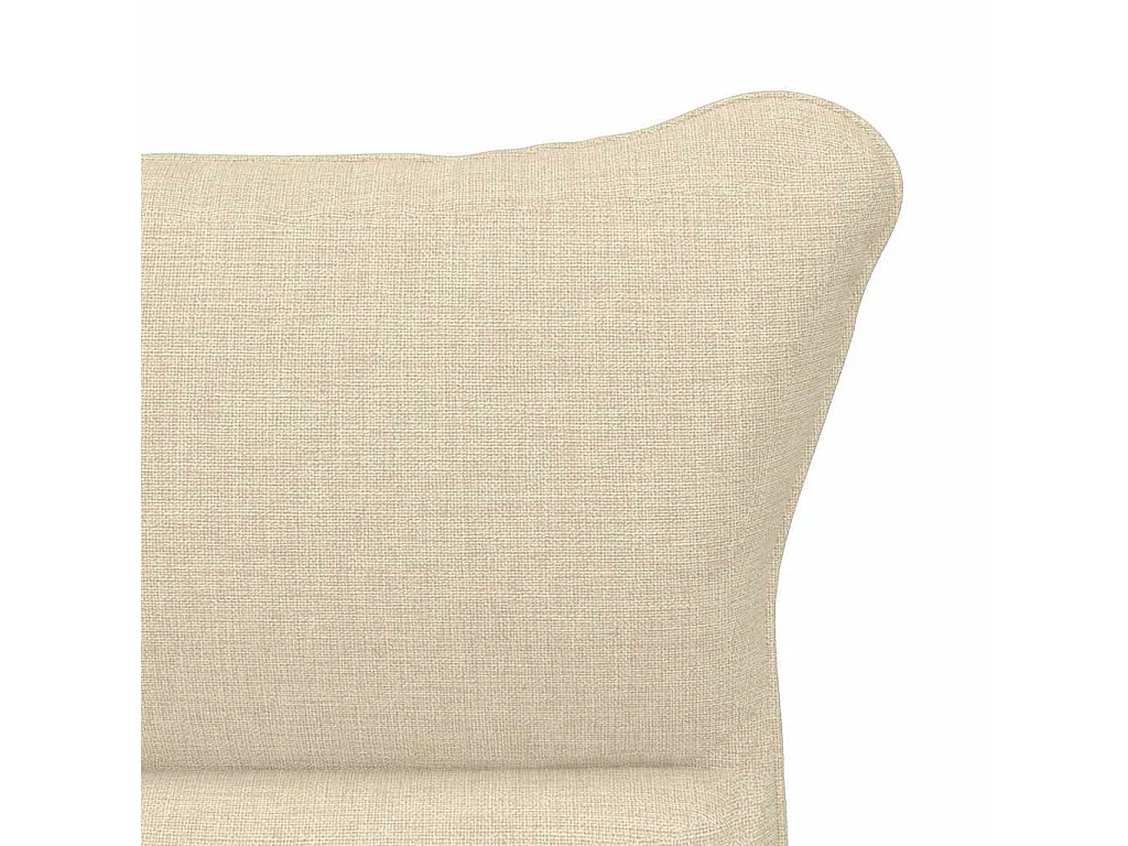 Sillón de relax | Silla Relax | Sillón de salón Crema 69x74x93 cm tela SHL6209