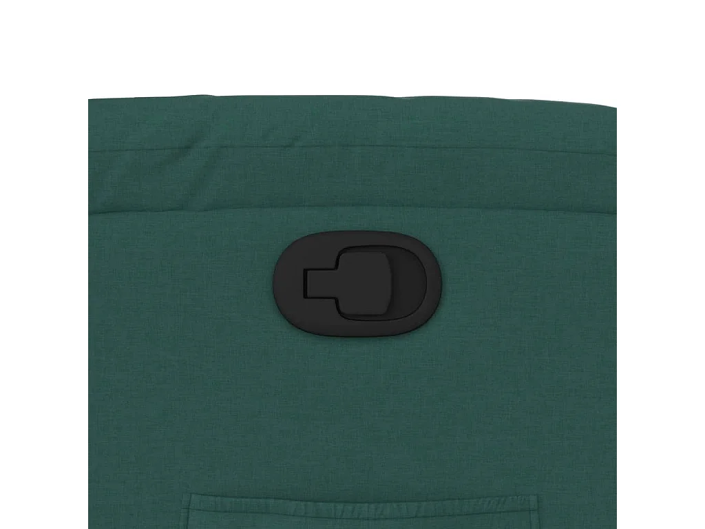 Fauteuil inclinable-Chaise de relax-Fauteuil salon vert foncé tissu SHL2223