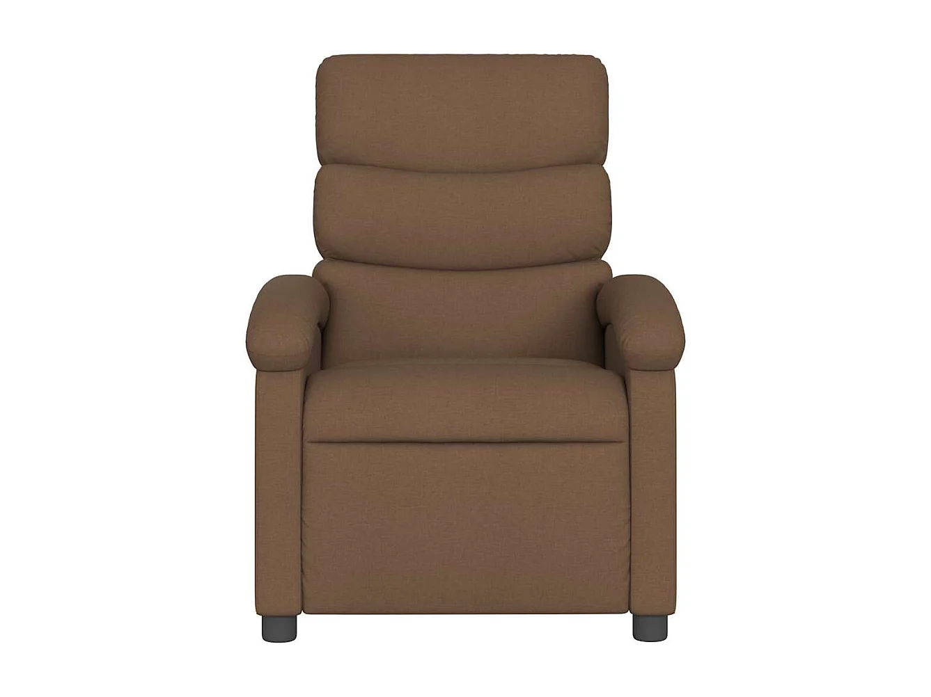 Sillón de relax | Sillón reclinable de masaje eléctrico tela marrón SHL2877