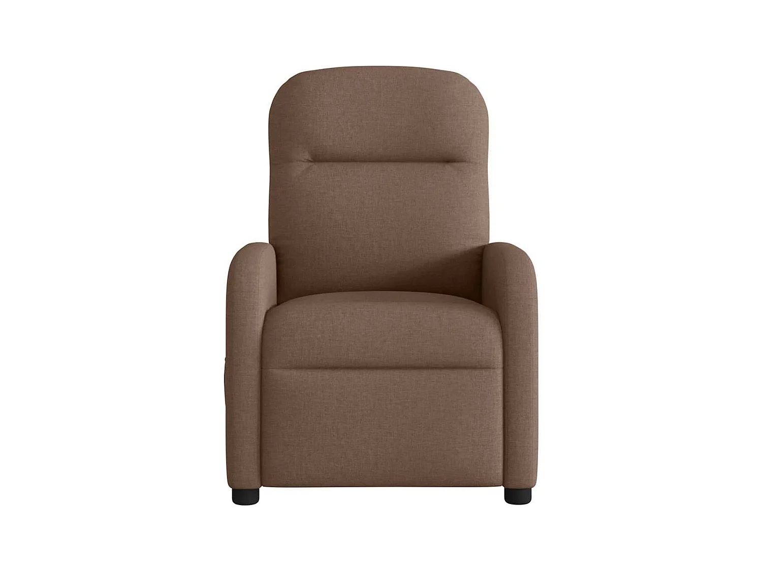Sillón de relax | Sillón reclinable de masaje eléctrico tela marrón SHL4709