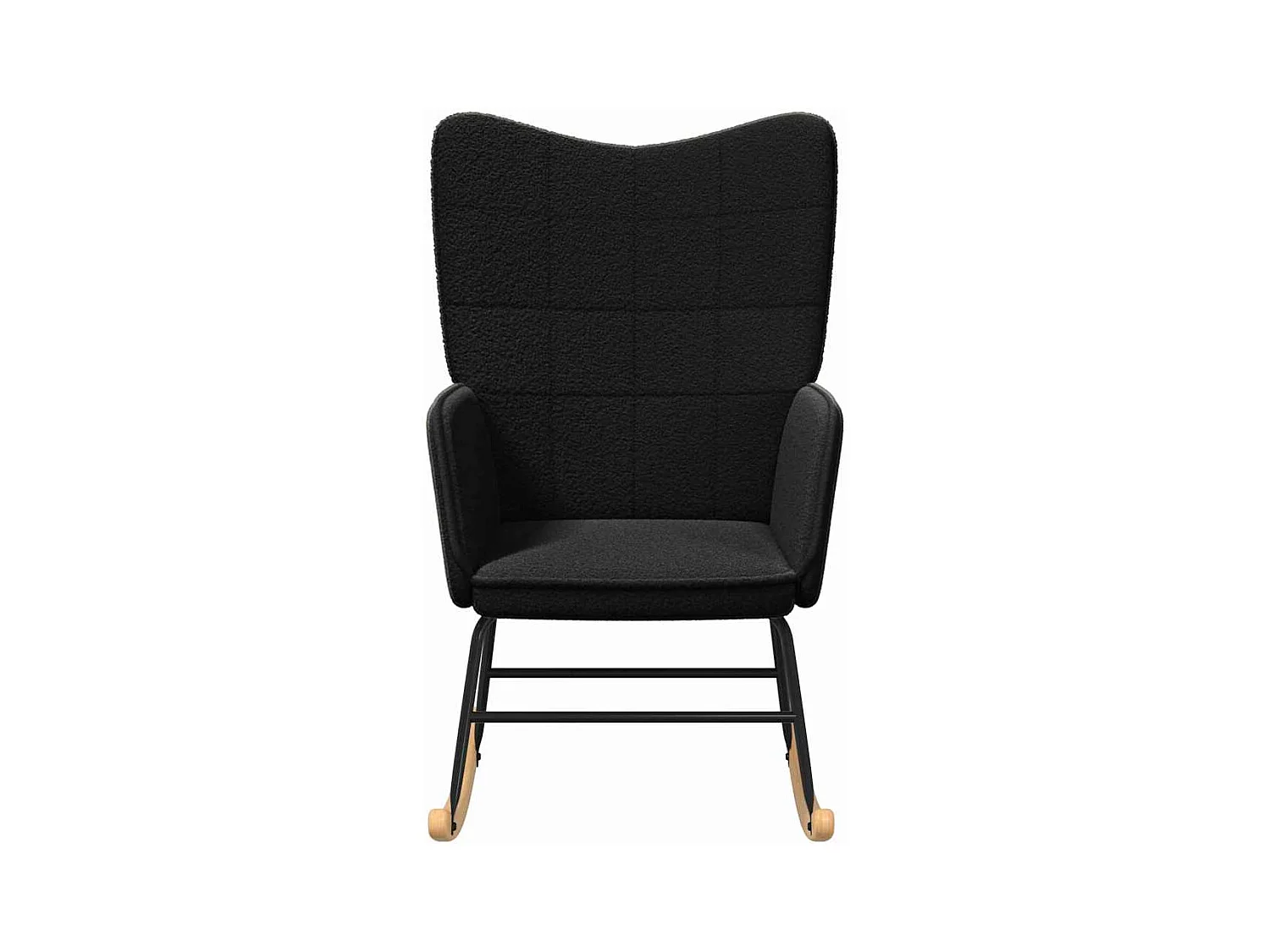 Sillón de relax | Silla Relax | Sillón de salón Negro 61x78x98 cm tela SHL9417