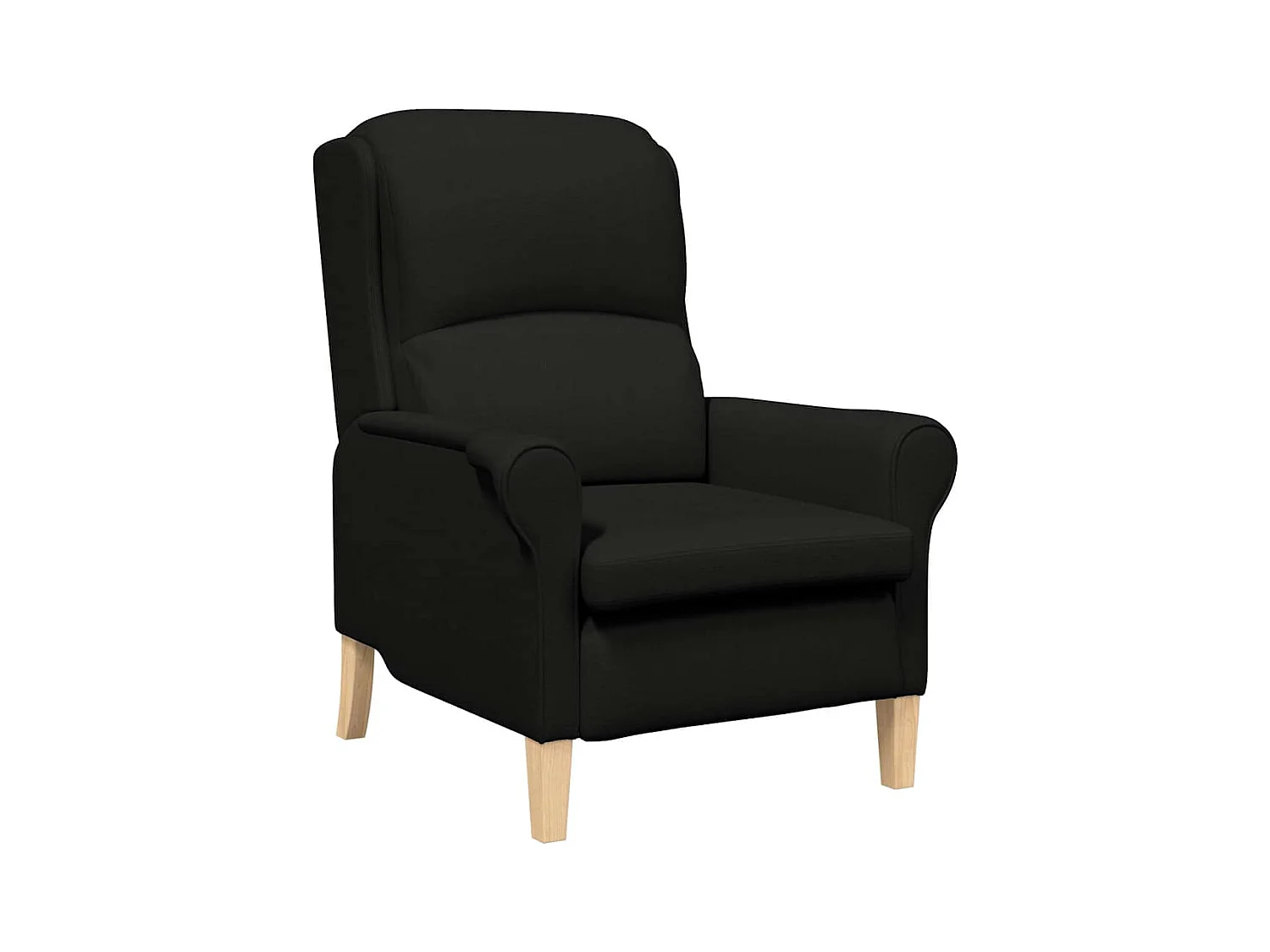Fauteuil de Salon-Chaise de relax Noir 76x94x102 cm tissu SHL4068