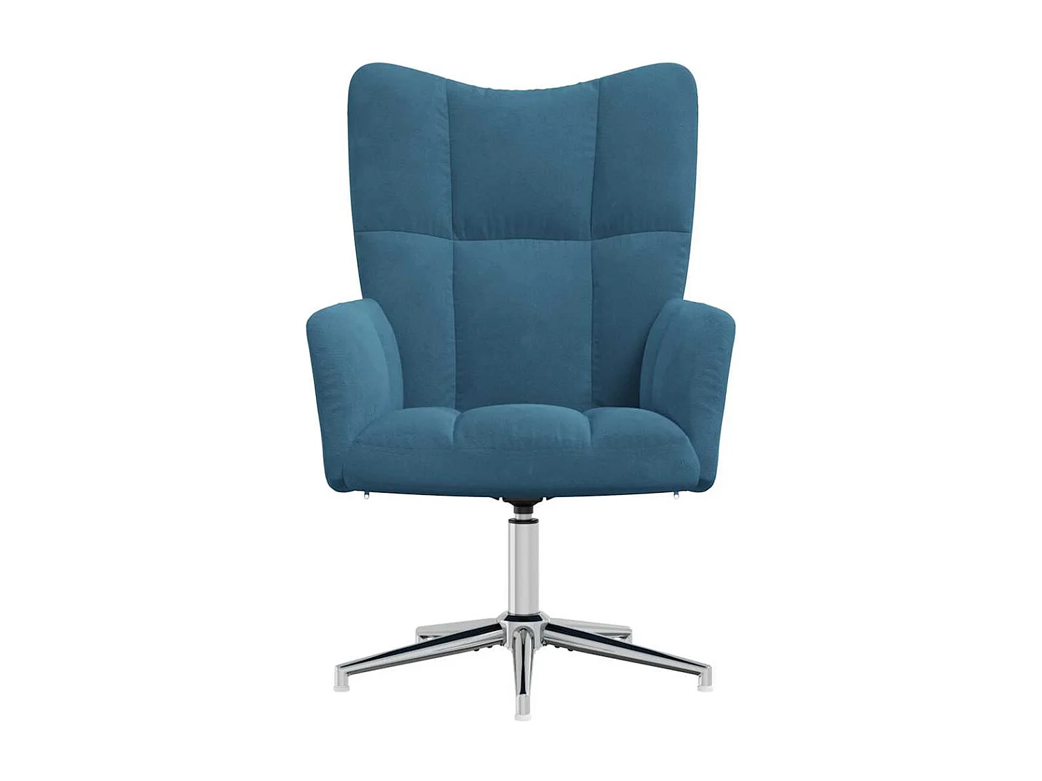 Relaxsessel | Lounge Sessel Blau Samt SHL47273