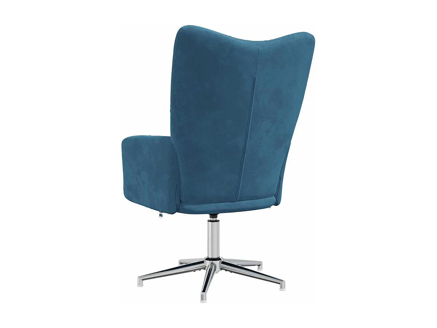 Relaxsessel | Lounge Sessel Blau Samt SHL47273