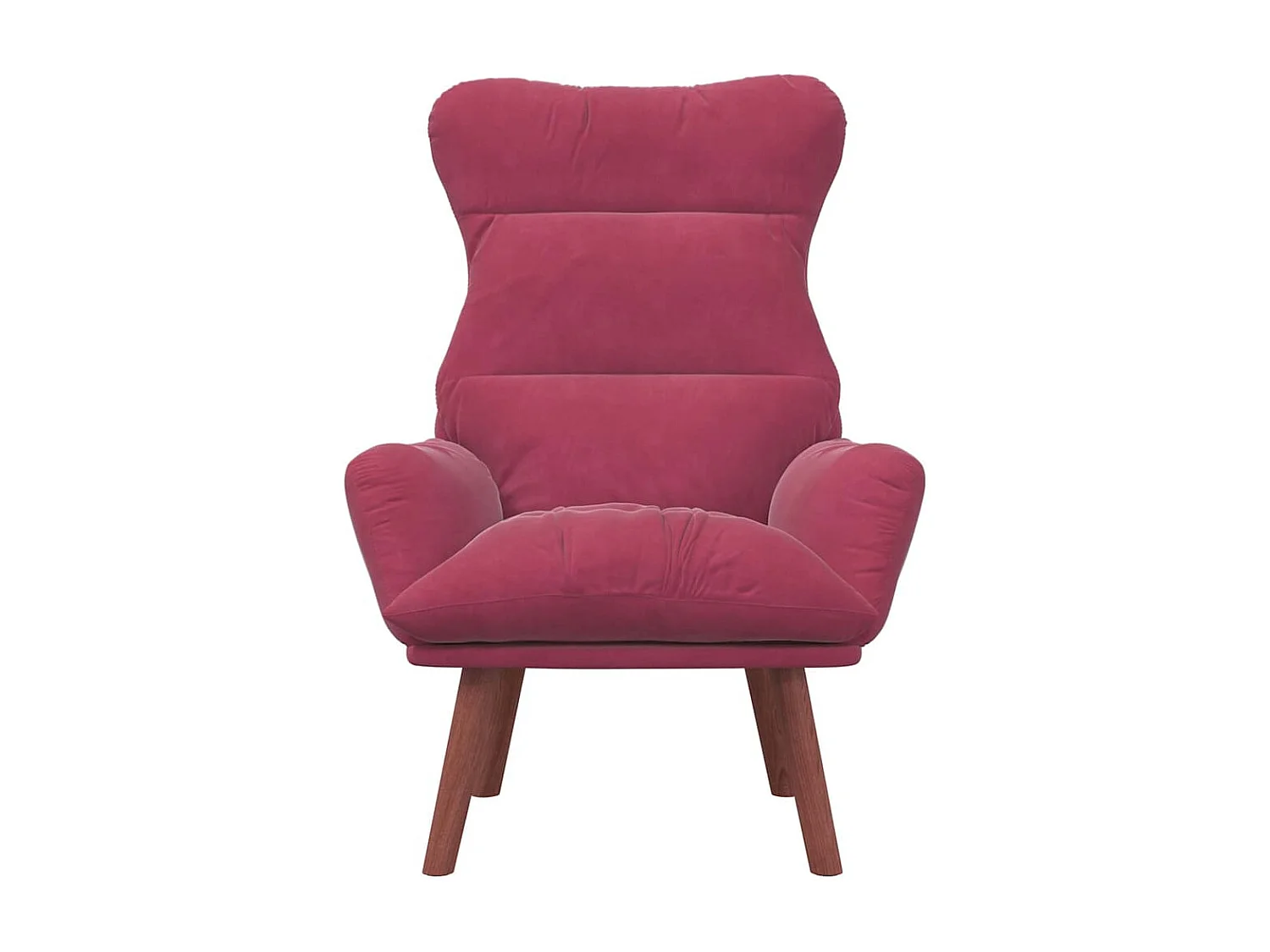 Sillón de relax | Silla Relax | Sillón de salón Rojo vino 69x74x93 cm Terciopelo SHL3511
