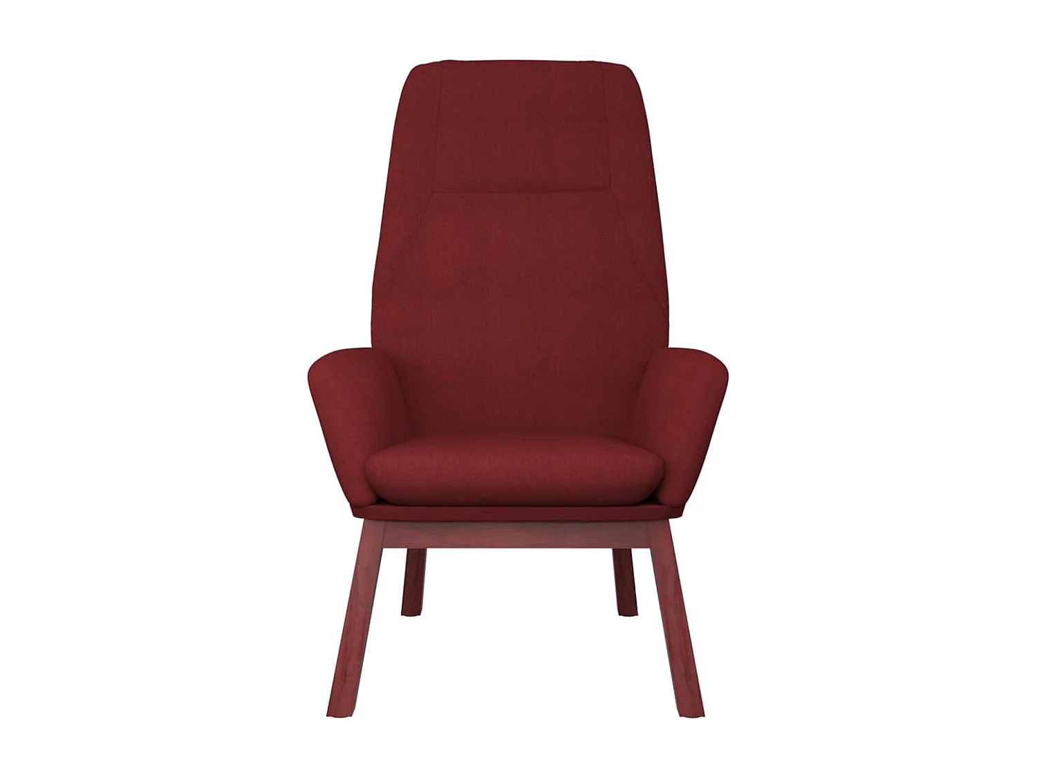 Poltrona | Cadeira Relax tecido vermelho tinto SHL532551