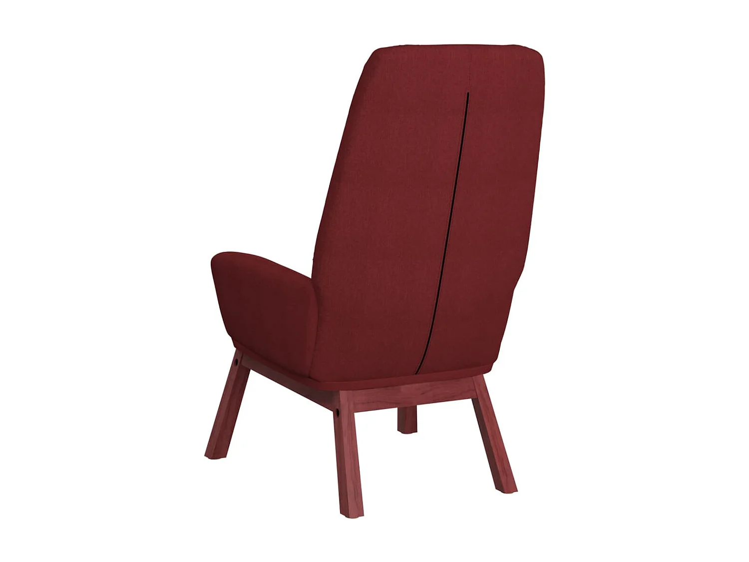 Poltrona | Cadeira Relax tecido vermelho tinto SHL532551