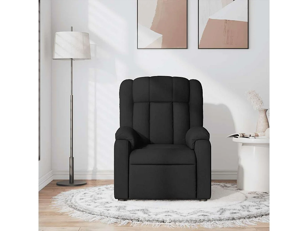 Relaxsessel | Massagesessel Schwarz Stoff SHL21460