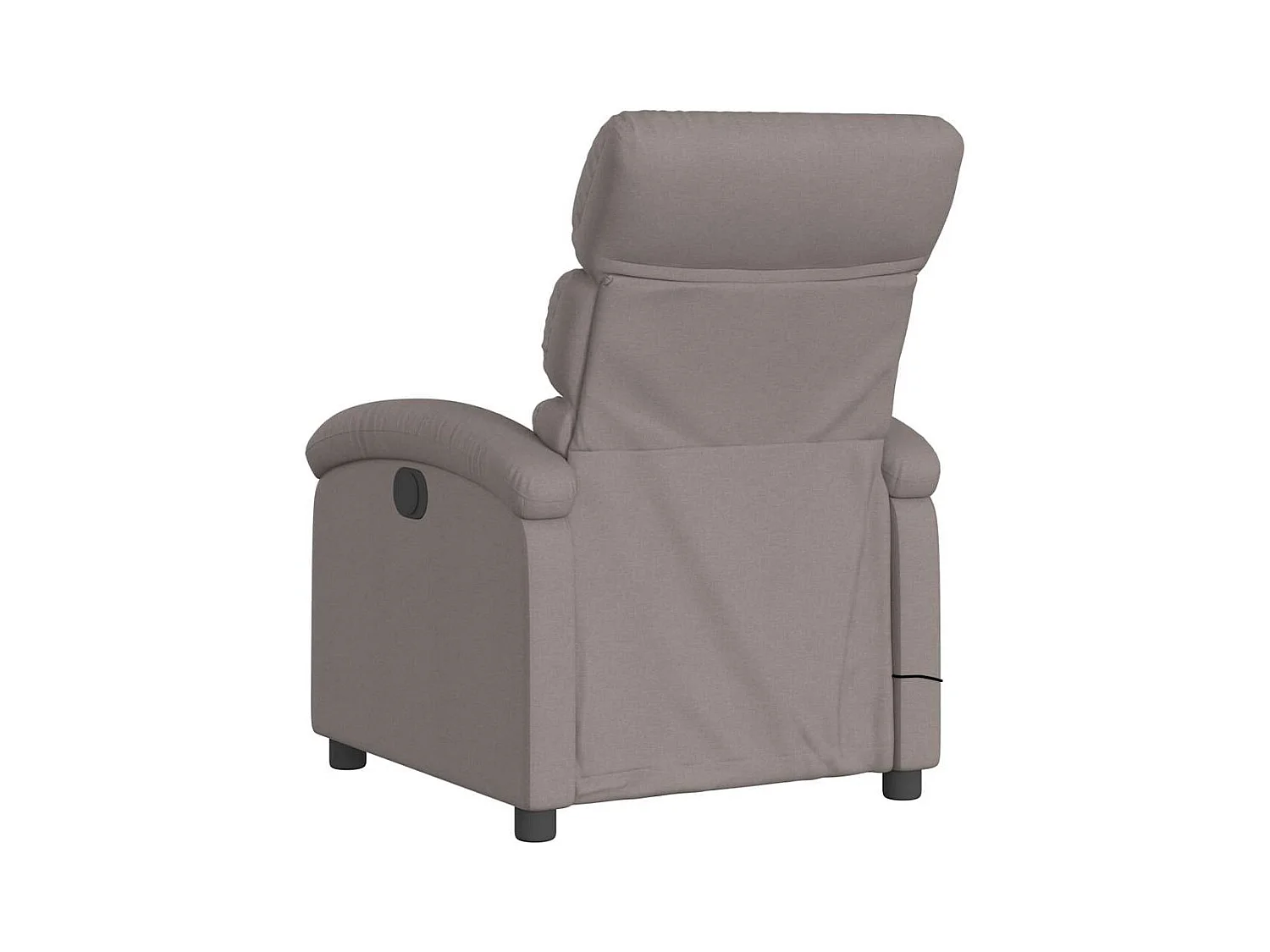 Sillón de relax | Sillón reclinable de masaje eléctrico tela gris taupe SHL7619