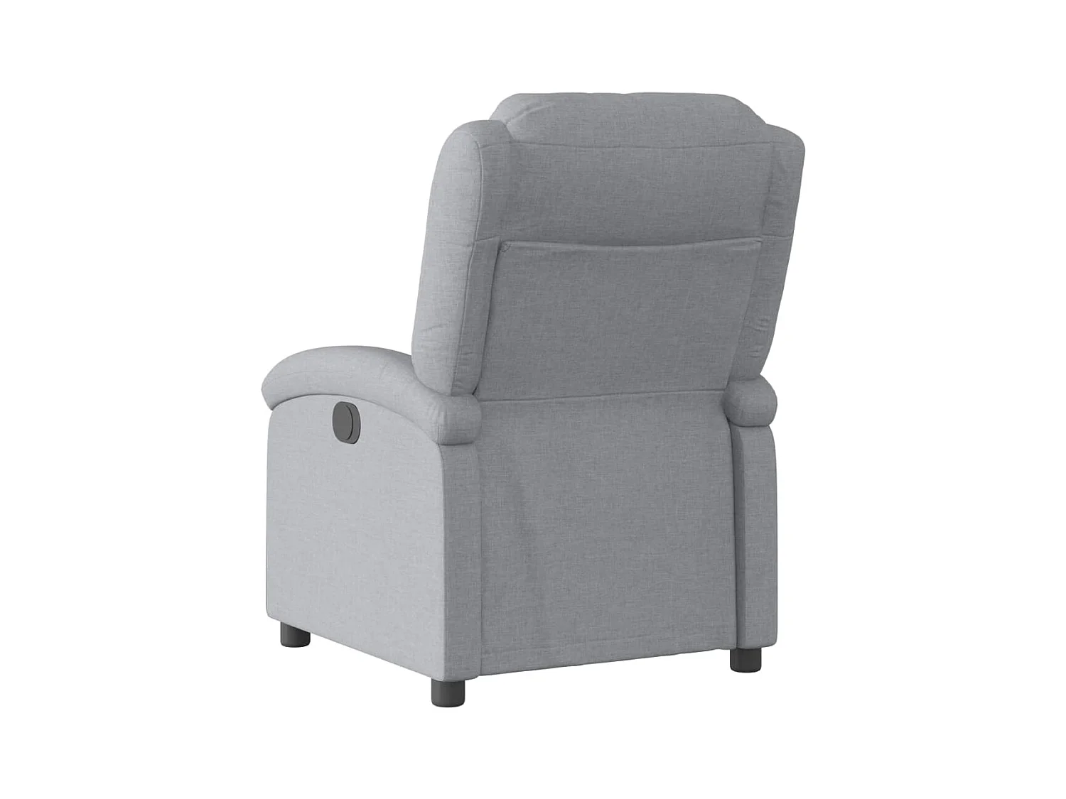 Fauteuil inclinable-Chaise de relax-Fauteuil TV gris clair tissu SHL4986