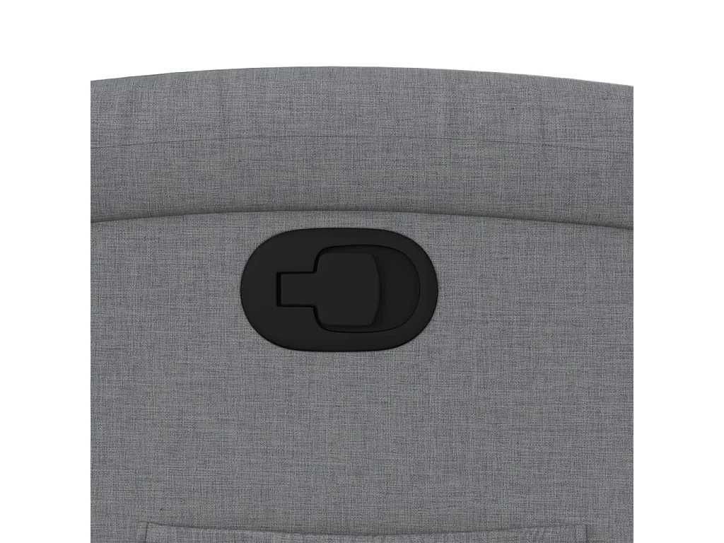 Fauteuil inclinable-Chaise de relax-Fauteuil TV gris clair tissu SHL4986