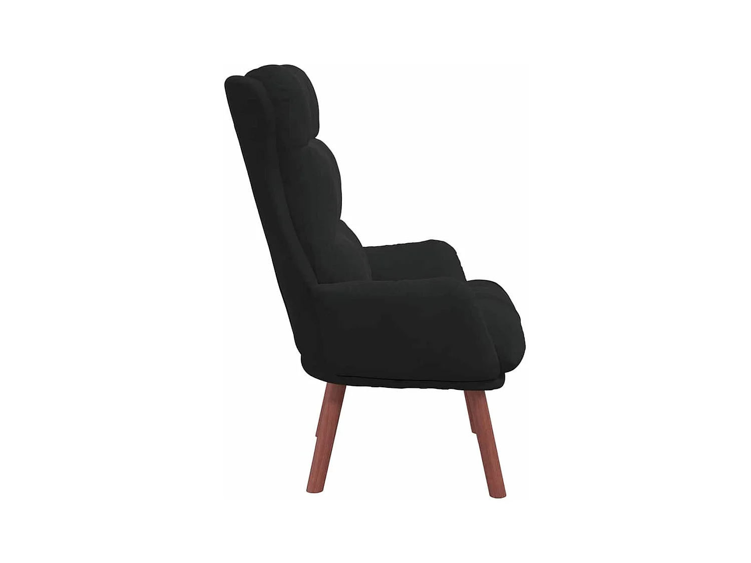 Poltrona | Cadeira de Sala | Cadeira Relaxante Preto 69x74x93 cm Veludo SHL762207