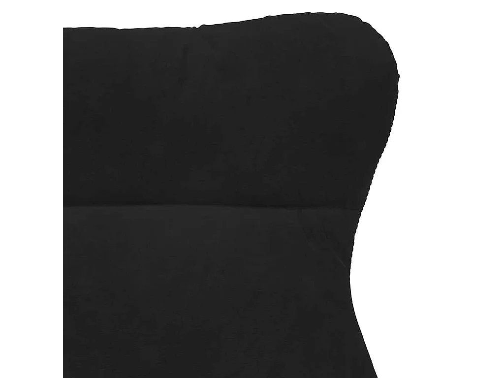 Sillón de relax | Silla Relax | Sillón de salón Negro 69x74x93 cm Terciopelo SHL3486