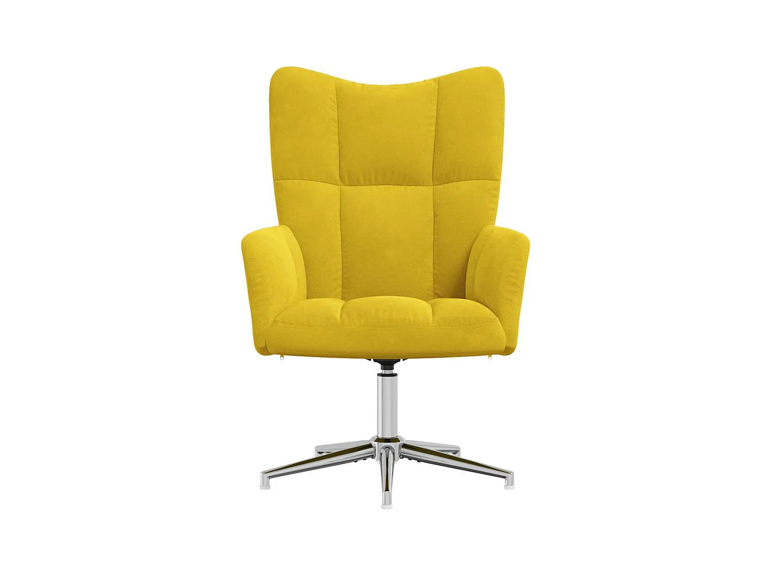 Sillón de relax | Silla de relax de terciopelo amarillo mostaza SHL6598