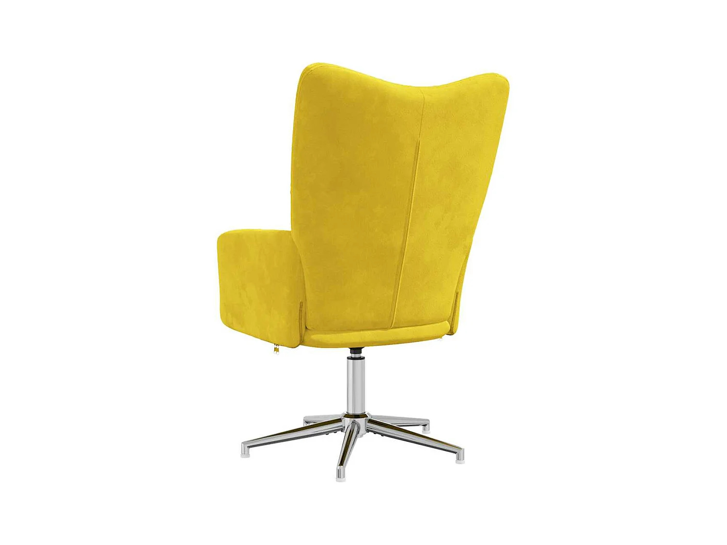 Sillón de relax | Silla de relax de terciopelo amarillo mostaza SHL6598