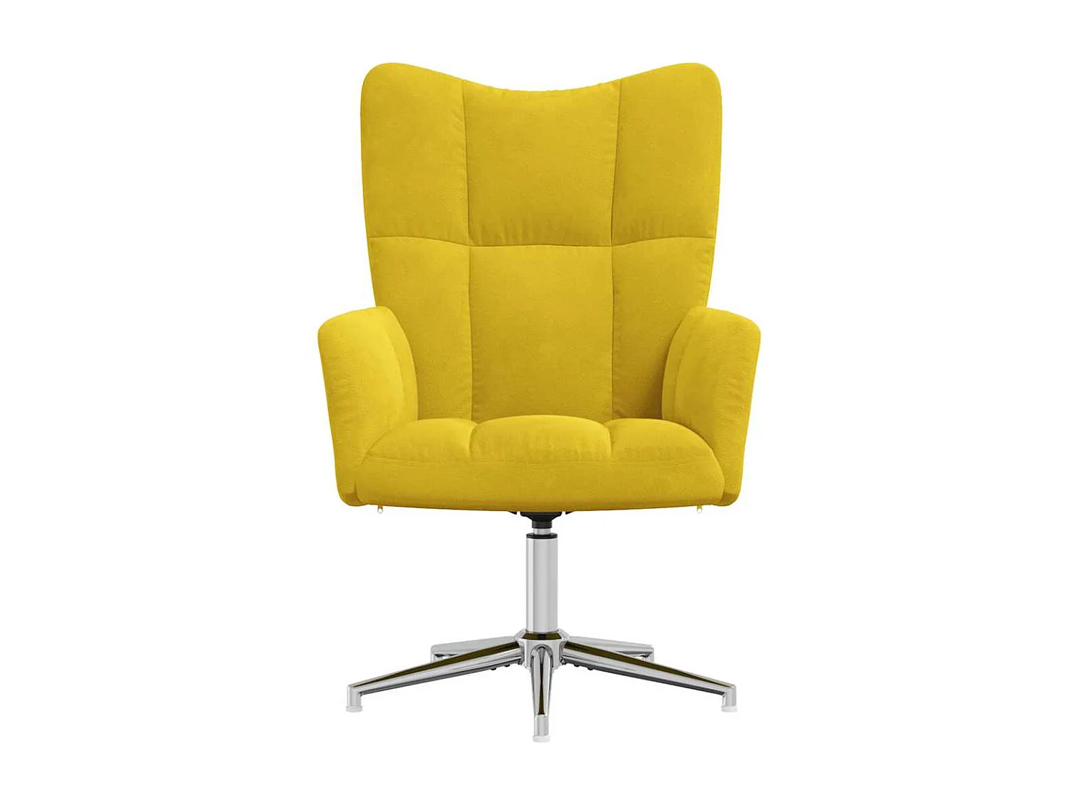 Relaxsessel | Lounge Sessel Senfgelb Samt SHL64796