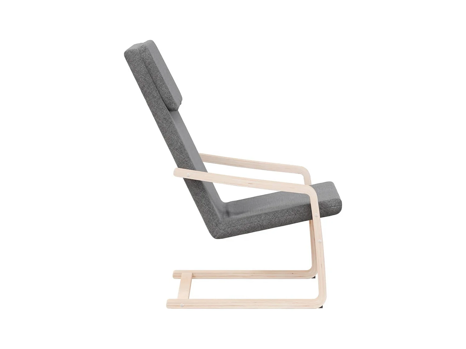 Sillón de relax | Silla de relax de tela gris oscuro SHL2592