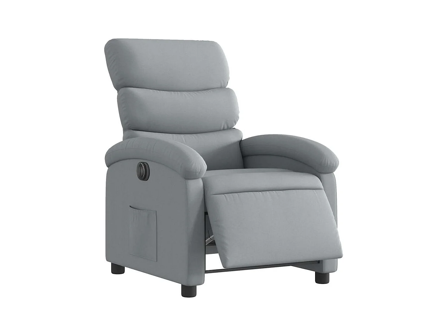 Sillón de relax | Silla | Sillón reclinable eléctrico tela gris claro SHL9564