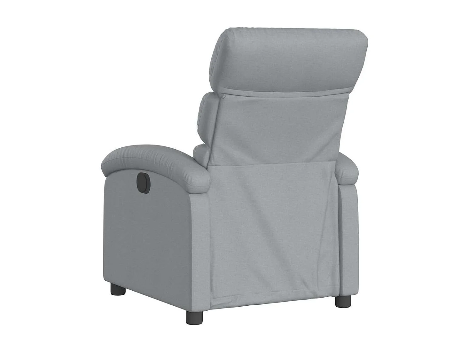 Relaxsessel Elektrisch | Lounge Sessel indoor Hellgrau Stoff SHL26450