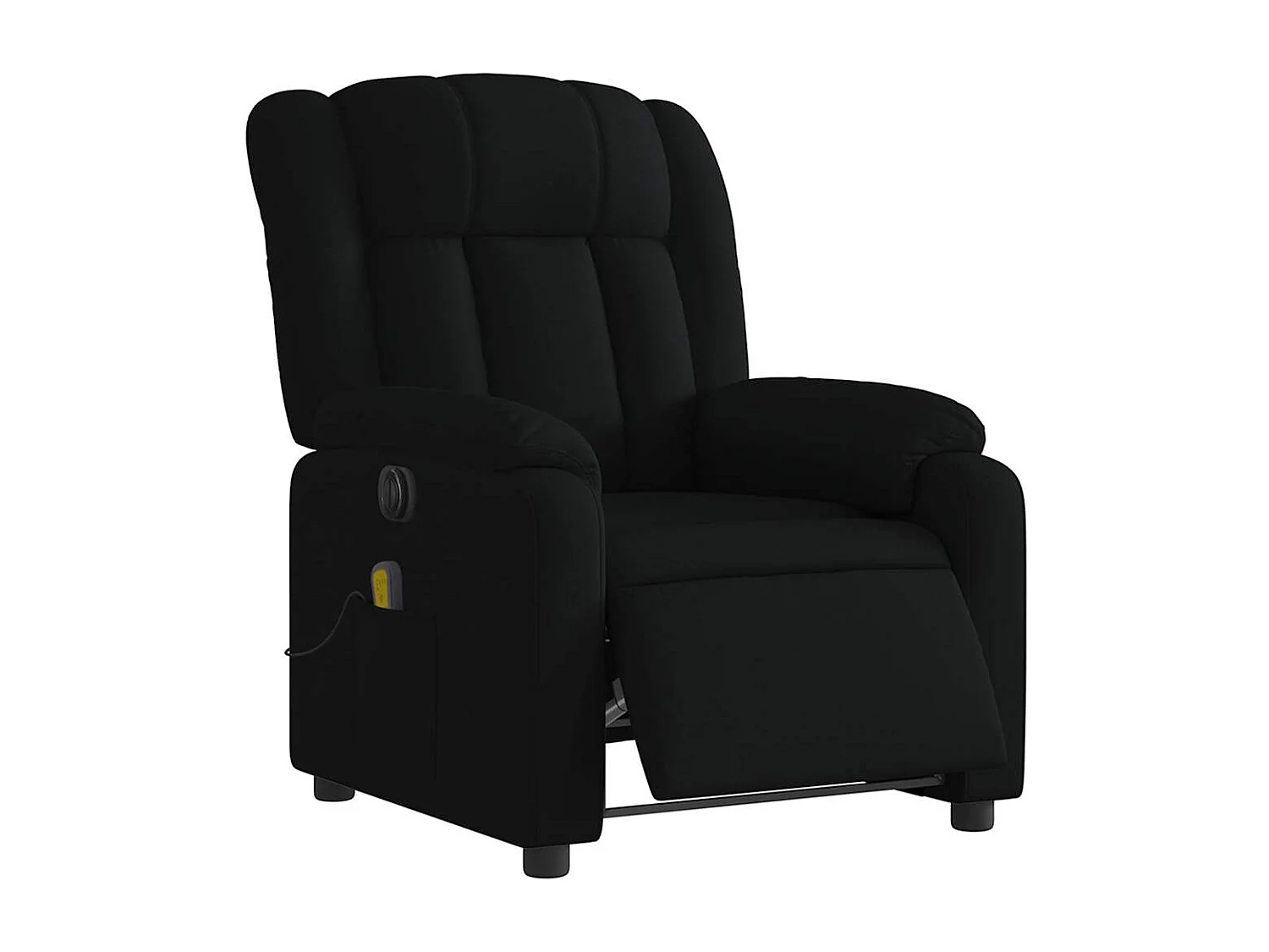 Massagesessel Elektrisch | Relaxsessel indoor Schwarz Stoff SHL81349
