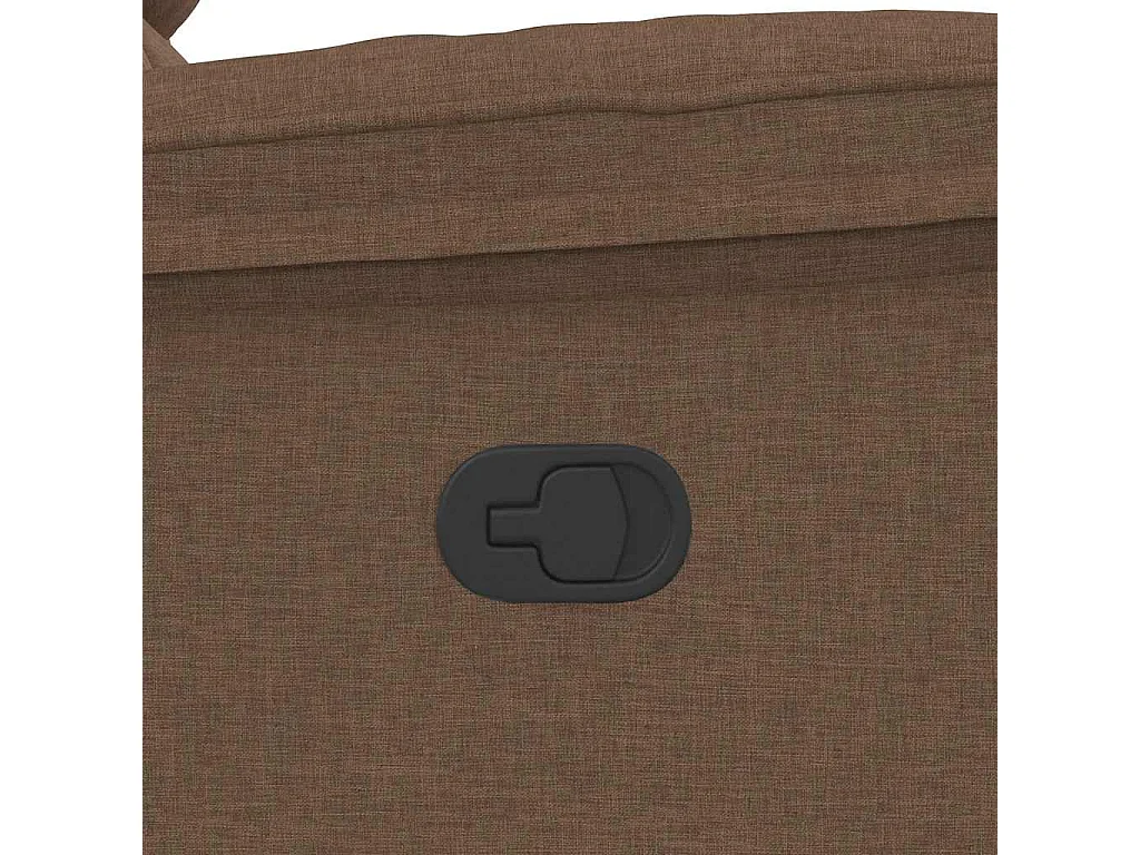 Sillón de relax | Silla | Sillón reclinable de tela marrón SHL8868