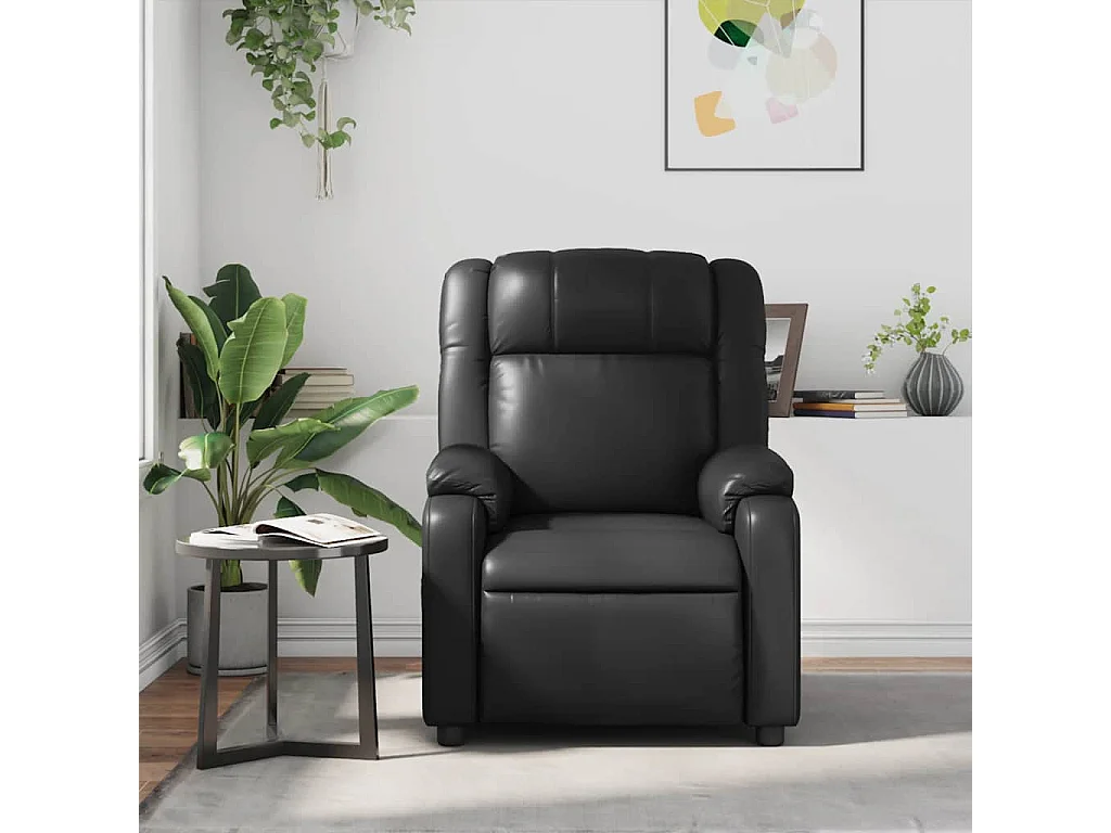 Relaxsessel | Massagesessel Schwarz Kunstleder SHL39481