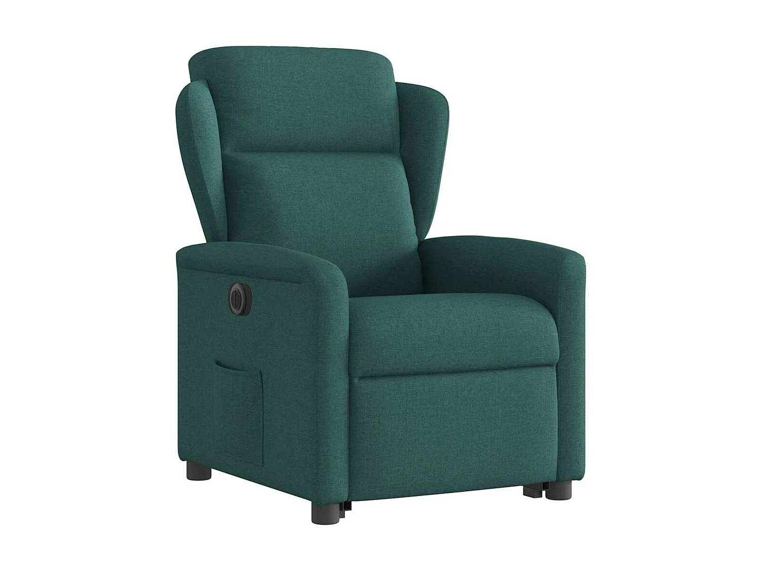 Fauteuil inclinable électrique-Chaise de relax-Fauteuil TV vert foncé tissu SHL3333