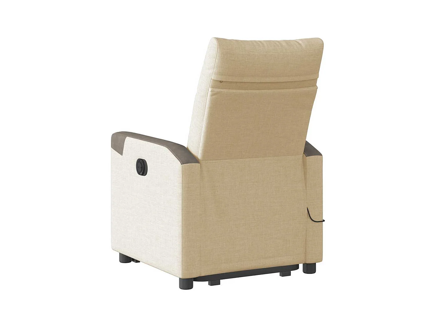 Sillón de salón | Silla | Sillón de masaje eléctrico reclinable elevable tela crema SHL6752