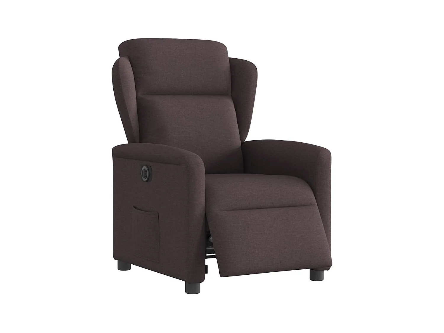Sillón de relax | Silla | Sillón reclinable eléctrico tela marrón oscuro SHL4008