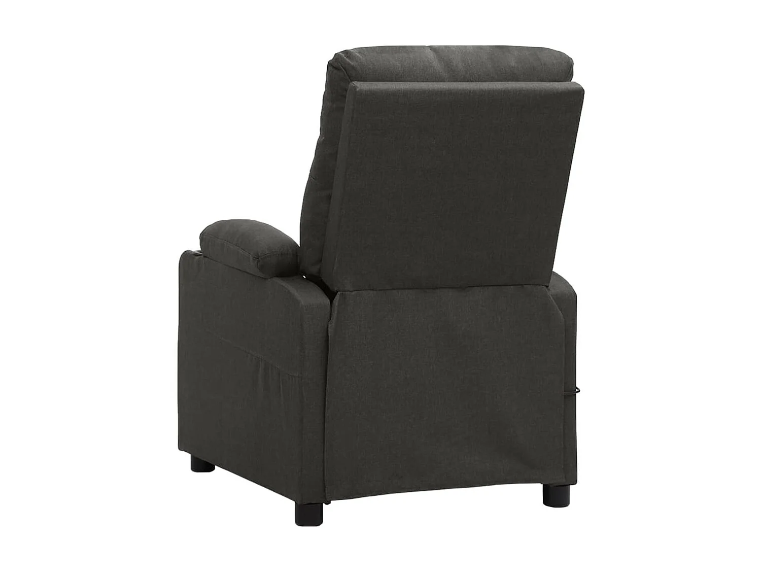 Silla de relax | Sillón elevable tela gris oscuro SHL2286