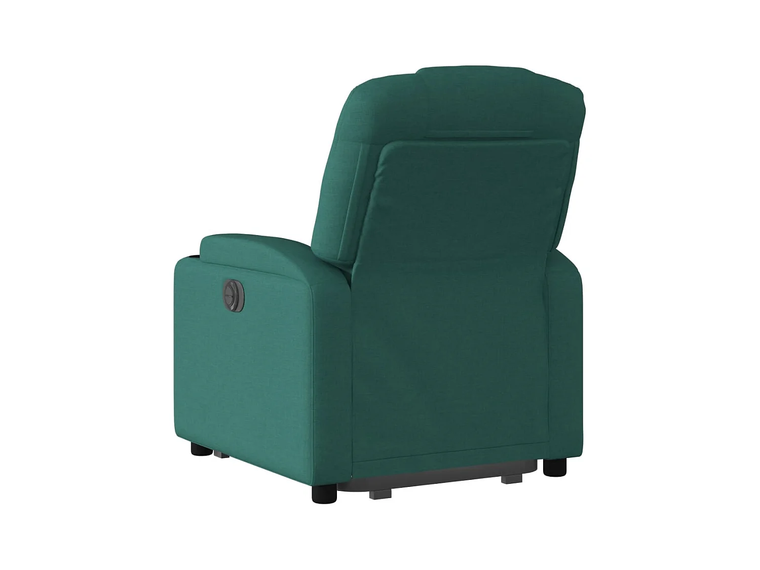 Fauteuil inclinable-Chaise de relax-Fauteuil salon vert foncé tissu SHL5211