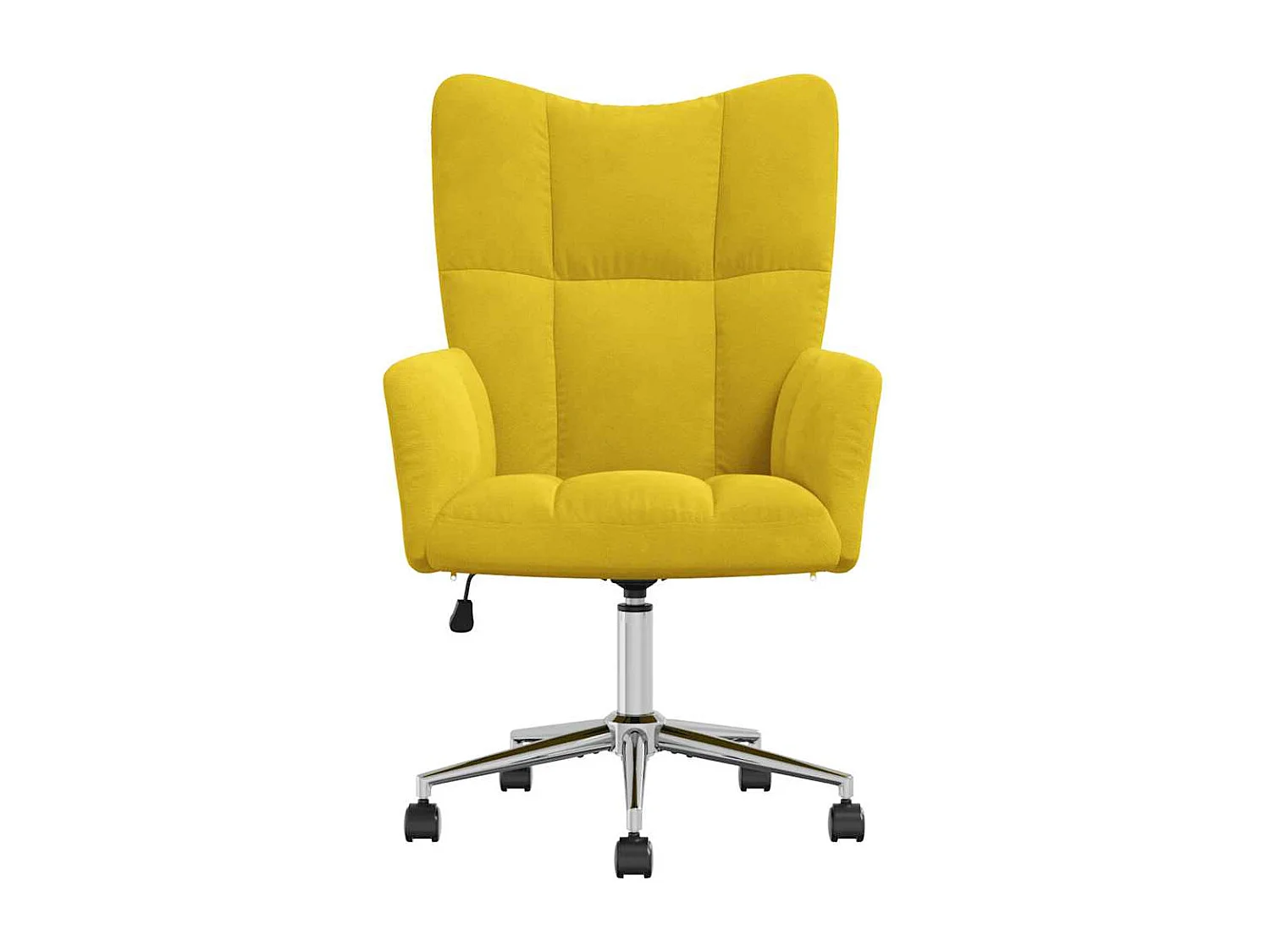 Relaxsessel | Lounge Sessel Senfgelb Samt SHL31773